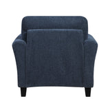 Ellery Navy Chair by Homelegance at Eve Furniture