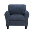 Ellery Navy Chair by Homelegance at Eve Furniture