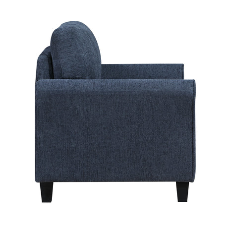 Ellery Navy Living Room Set by Homelegance at Eve Furniture