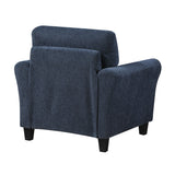 Ellery Navy Living Room Set by Homelegance at Eve Furniture