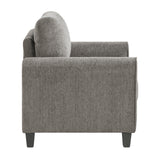 Ellery Pewter Living Room Set by Homelegance at Eve Furniture