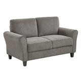 Ellery Pewter Living Room Set by Homelegance at Eve Furniture