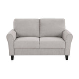 Ellery Sand 2-Piece Living Room Set by Homelegance at Eve Furniture