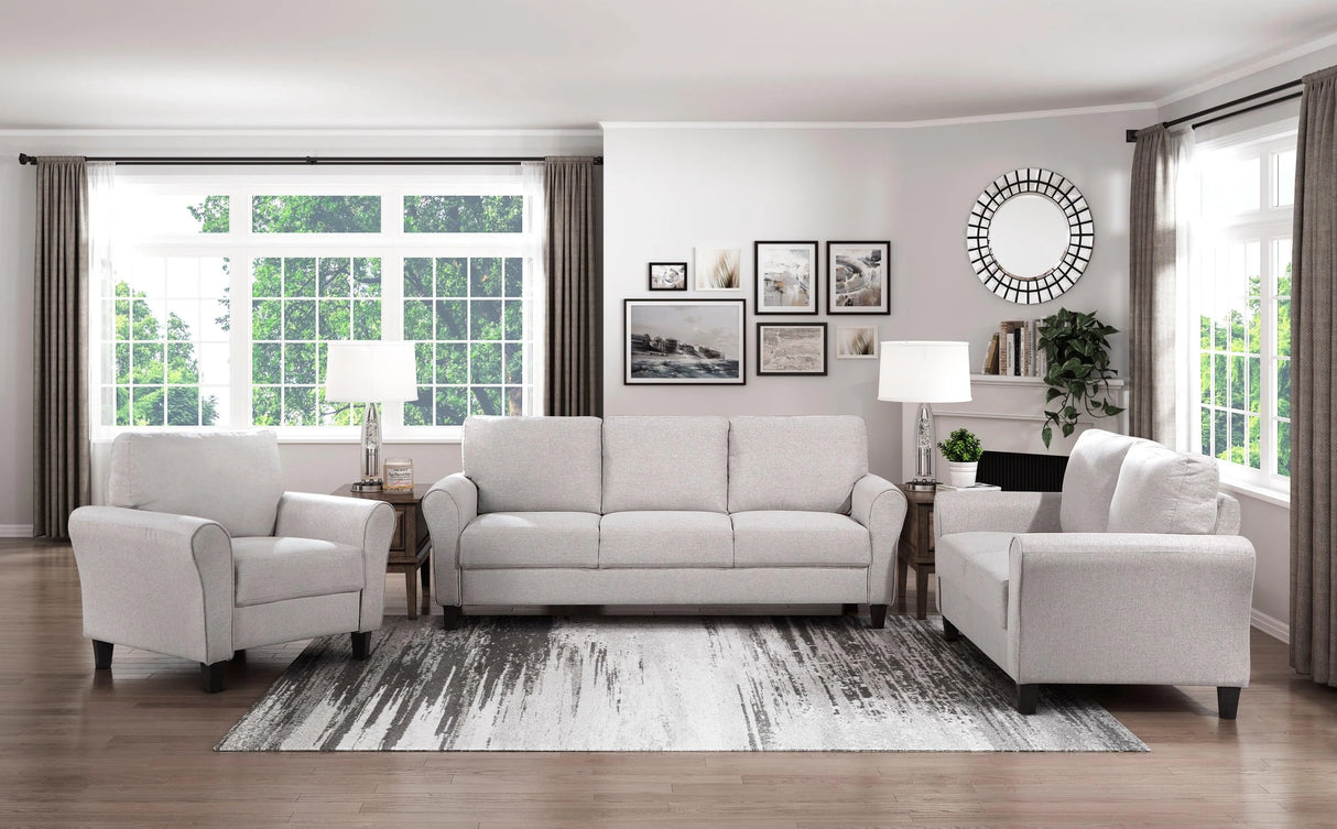 Ellery Sand Chair by Homelegance at Eve Furniture