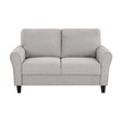 Ellery Sand Loveseat by Homelegance at Eve Furniture