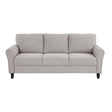 Ellery Sand Sofa by Homelegance at Eve Furniture