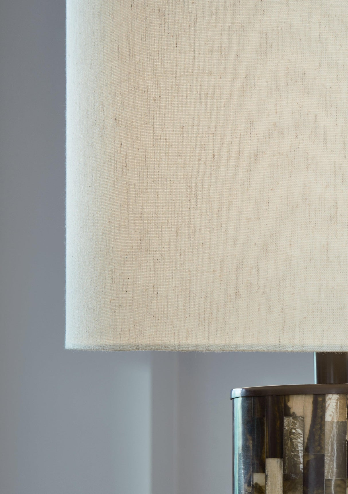 Ellford Black/Brown/Cream Table Lamp by Ashley at Eve Furniture