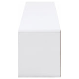 Ellice White TV Stand Media Console by Coaster at Eve Furniture