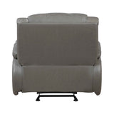 Ellicott Gray 3-Piece Reclining Living Room Set by Homelegance at Eve Furniture
