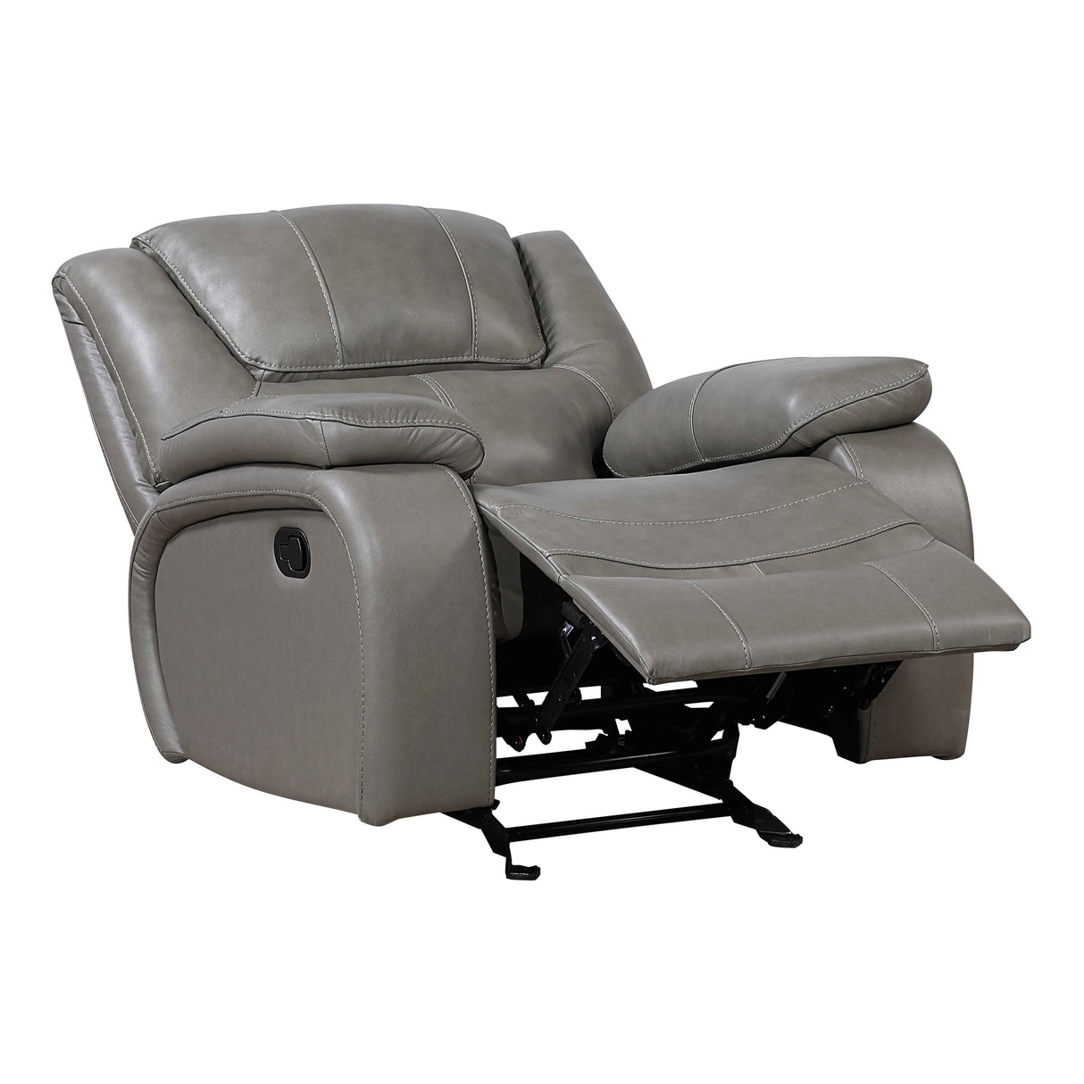 Ellicott Gray 3-Piece Reclining Living Room Set by Homelegance at Eve Furniture
