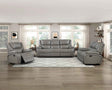 Ellicott Gray 3-Piece Reclining Living Room Set by Homelegance at Eve Furniture