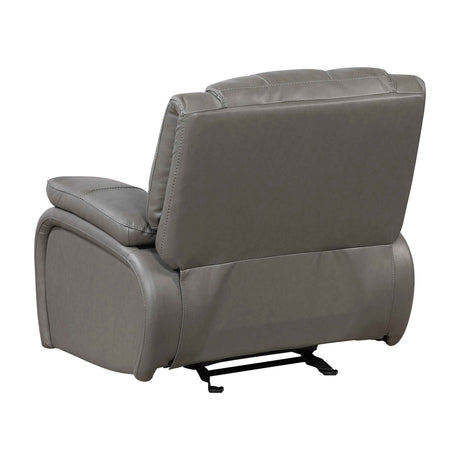Ellicott Gray Reclining Chair by Homelegance at Eve Furniture