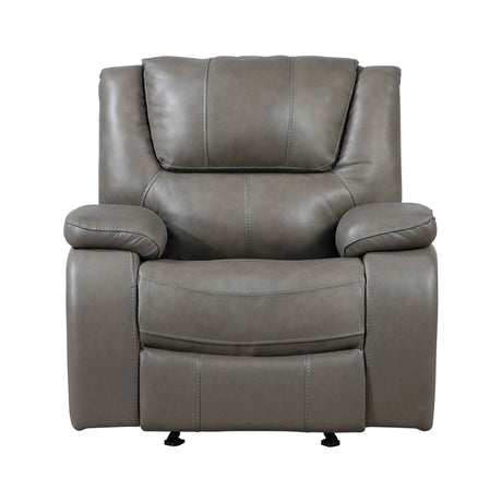 Ellicott Gray Reclining Chair by Homelegance at Eve Furniture