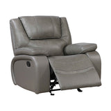 Ellicott Gray Reclining Living Room Set by Homelegance at Eve Furniture