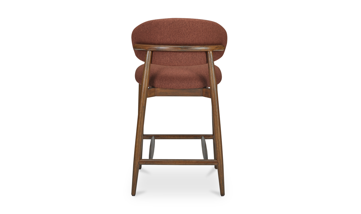 Ellie Counter Stool Rust by Moe's Home at Eve Furniture