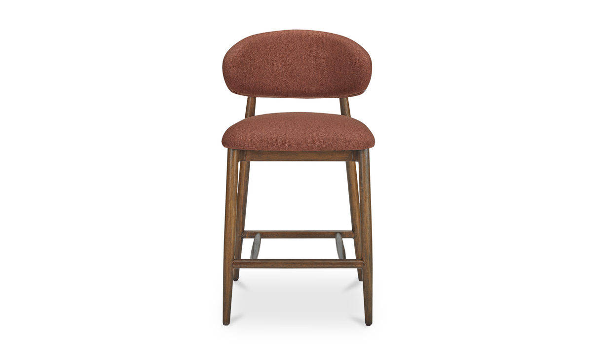 Ellie Counter Stool Rust by Moe's Home at Eve Furniture
