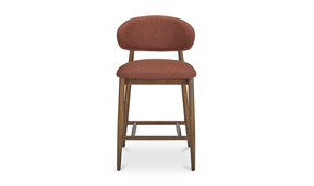 Ellie Counter Stool Rust by Moe's Home at Eve Furniture