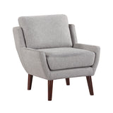 Ellie Dark Gray Accent Chair by Homelegance at Eve Furniture