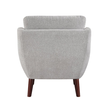 Ellie Dark Gray Accent Chair by Homelegance at Eve Furniture