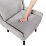 Ellie Dark Gray Accent Chair by Homelegance at Eve Furniture