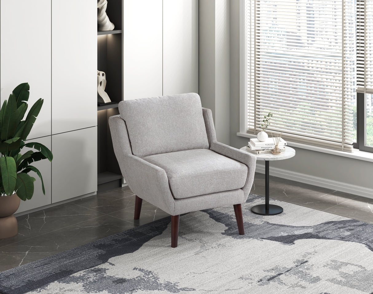 Ellie Dark Gray Accent Chair by Homelegance at Eve Furniture