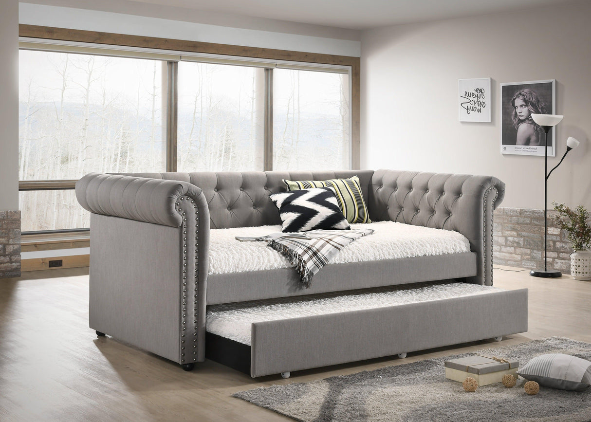 Ellie Gray Twin Daybed by Crown Mark at Eve Furniture