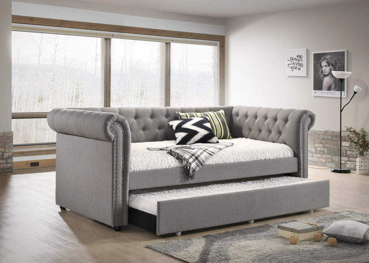 Ellie Gray Twin Daybed by Crown Mark at Eve Furniture