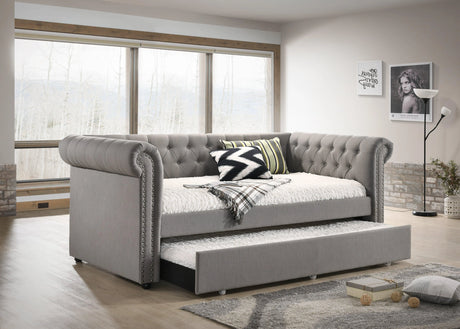 Ellie Gray Twin Daybed by Crown Mark at Eve Furniture