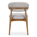 Ellie Oatmeal/Brown Dining Chair by MOES at Eve Furniture
