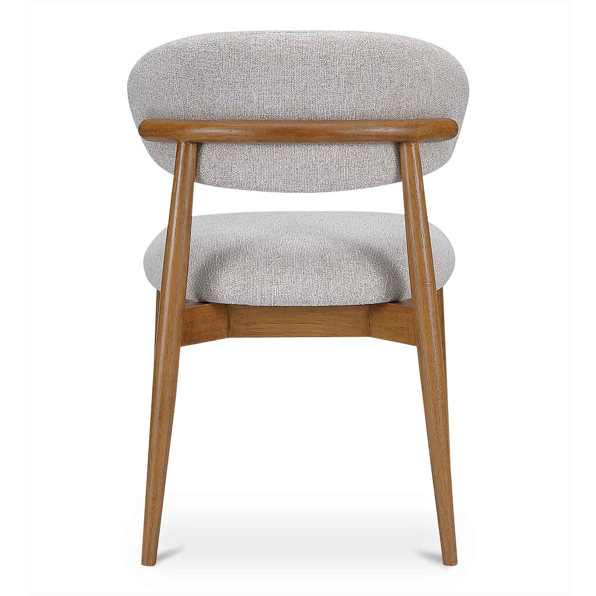 Ellie Oatmeal/Brown Dining Chair