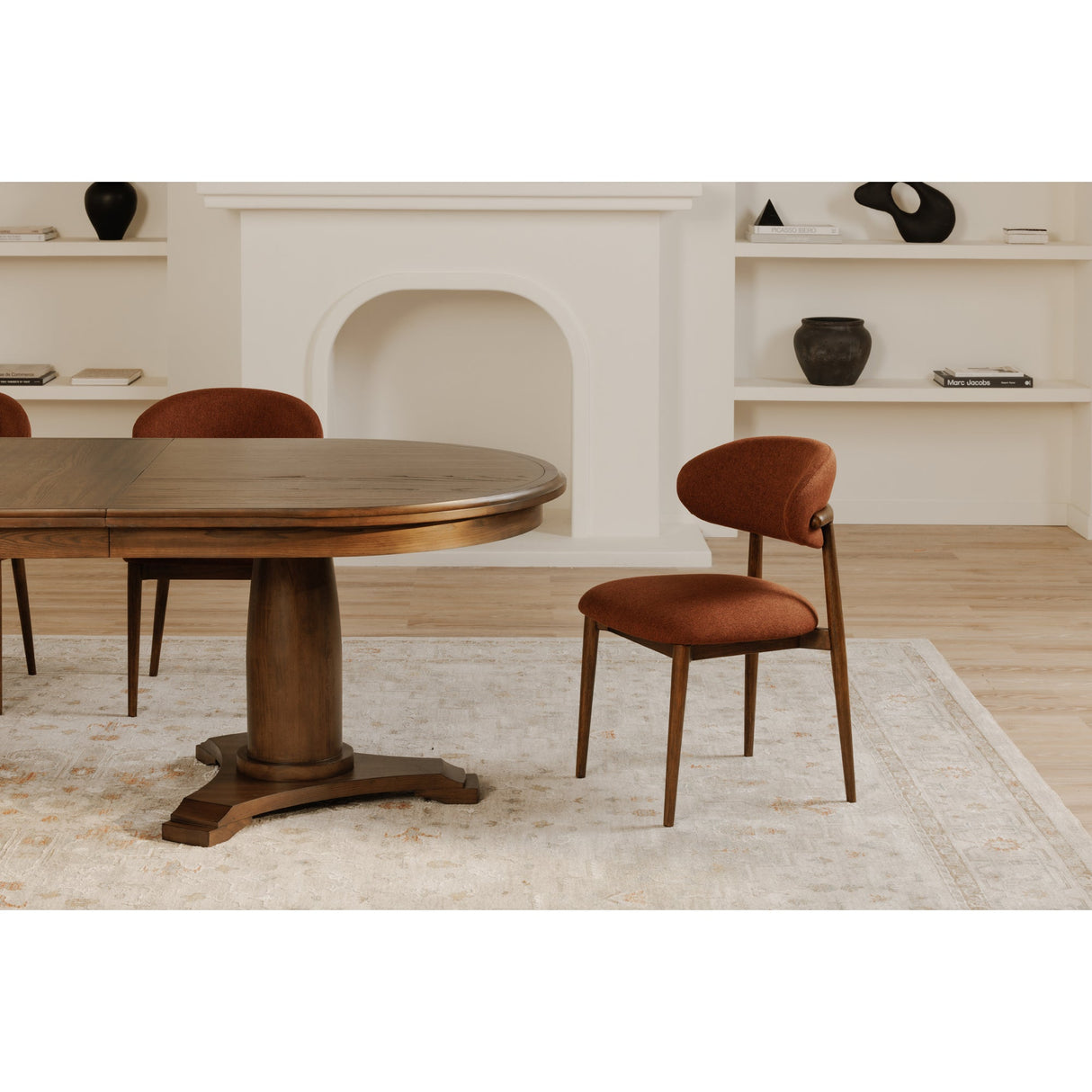 Ellie Rust Dining Chair by MOES at Eve Furniture