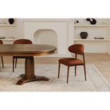 Ellie Rust Dining Chair by MOES at Eve Furniture
