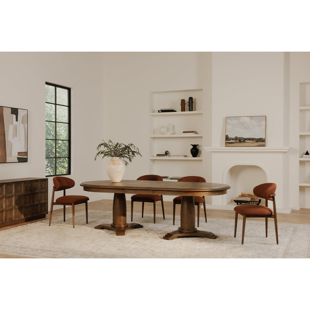 Ellie Rust Dining Chair by MOES at Eve Furniture