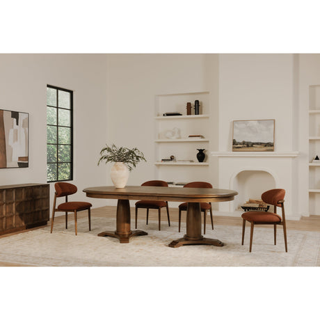 Ellie Rust Dining Chair by MOES at Eve Furniture