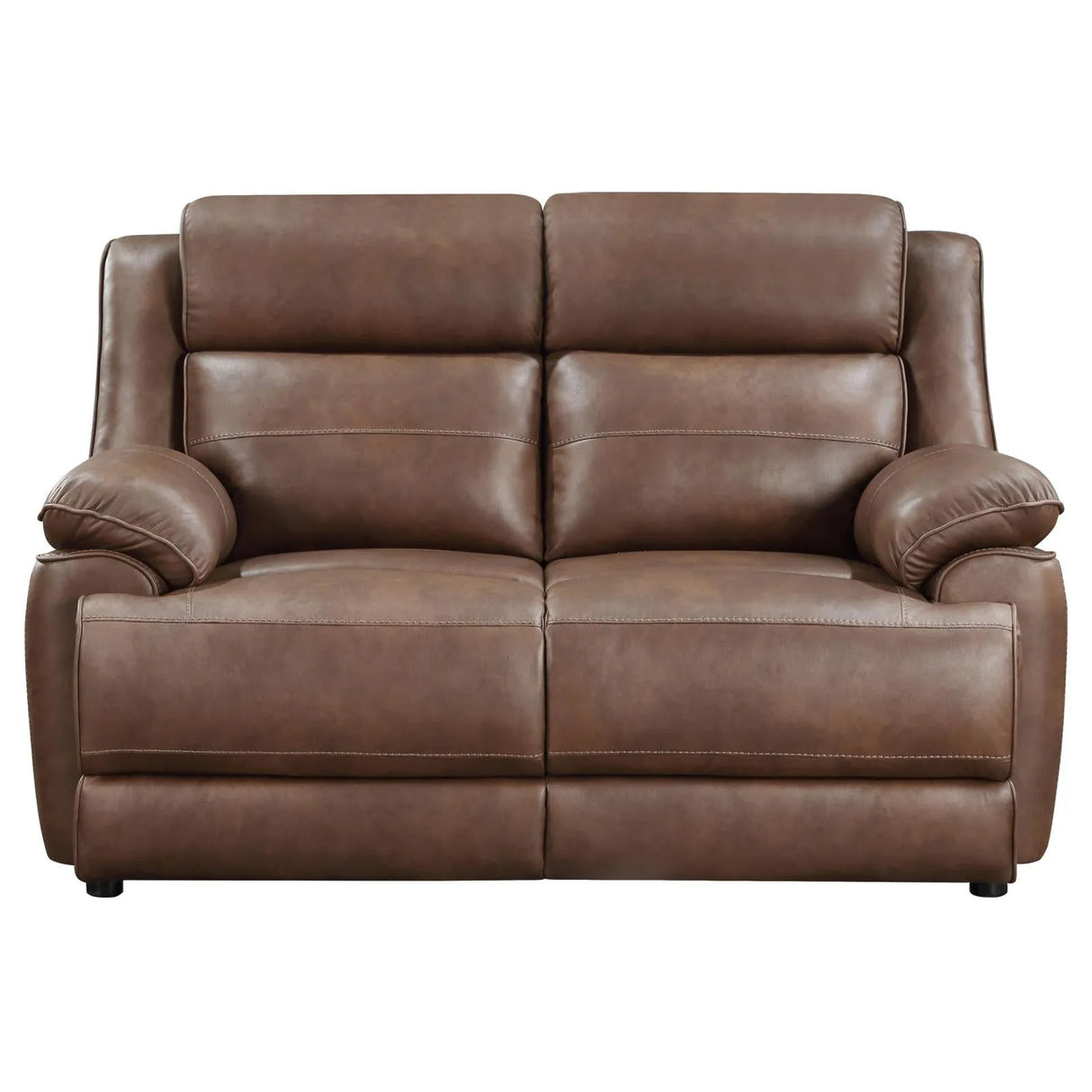 Ellington Dark Brown Upholstered Padded Living Room Set by Coaster at Eve Furniture