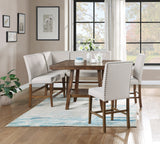 Ellini Brown Counter Height Table