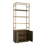 Elliot Bookshelf by Moe's Home at Eve Furniture