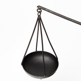 Ellis Black Metal Vintage Inspired Weighing Scale by Mercana at Eve Furniture