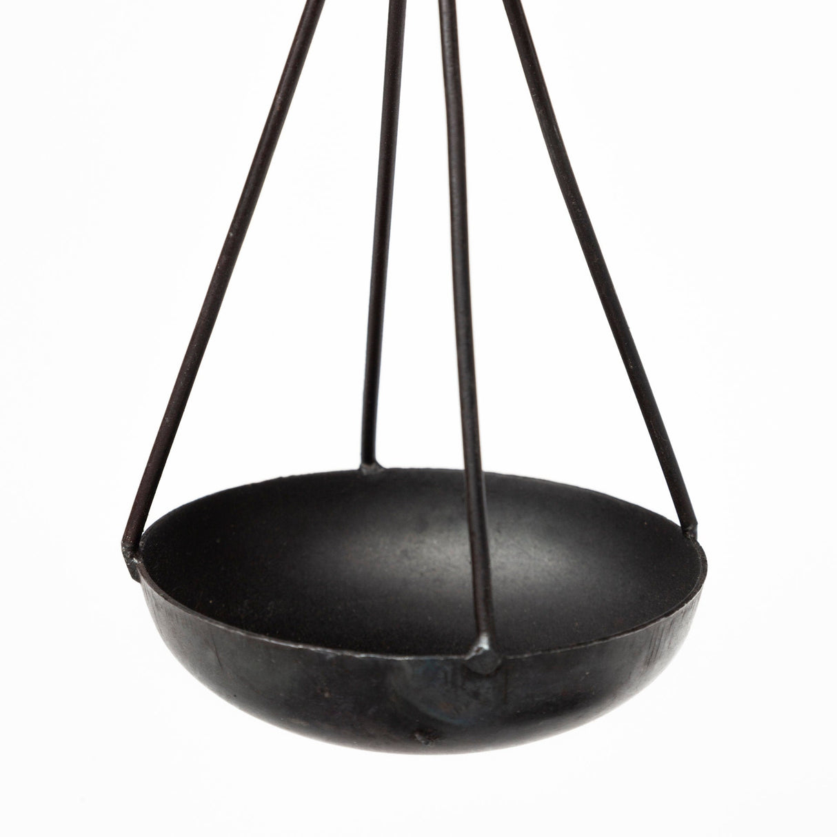 Ellis Black Metal Vintage Inspired Weighing Scale by Mercana at Eve Furniture