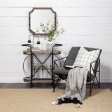Ellis Black Metal Vintage Inspired Weighing Scale by Mercana at Eve Furniture