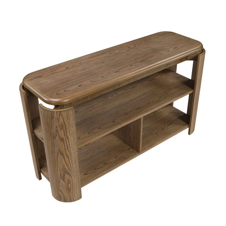 Ellis Brown Sofa Table by Homelegance at Eve Furniture