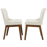 Ellis Dining Chair Set of 2 - Beige Linen by Ashcroft Furniture at Eve Furniture