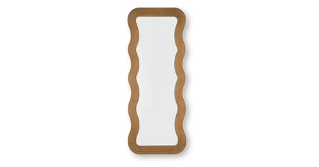 Ellisonville Brown Floor Mirror by Ashley at Eve Furniture