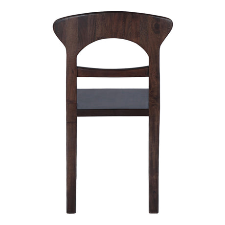 Ellispe 18" Dining Chair in Glossy Driftwood by Home Trends & Design at Eve Furniture