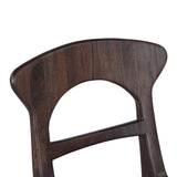 Ellispe 18" Dining Chair in Glossy Driftwood by Home Trends & Design at Eve Furniture