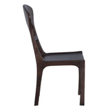 Ellispe 18" Dining Chair in Glossy Driftwood by Home Trends & Design at Eve Furniture