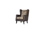 Elmbrook Brown Rolled Arm Living Room Set by Coaster at Eve Furniture