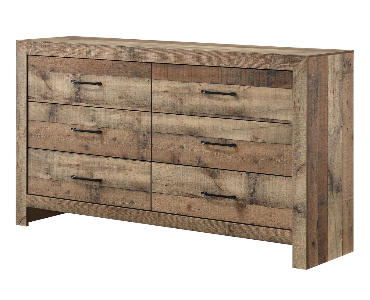 Elmer Brown Dresser by Crown Mark at Eve Furniture