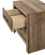 Elmer Brown Nightstand by Crown Mark at Eve Furniture