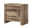 Elmer Brown Nightstand by Crown Mark at Eve Furniture